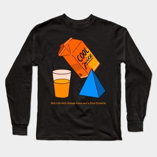 Orange Juice Still Life Long Sleeve T-Shirt